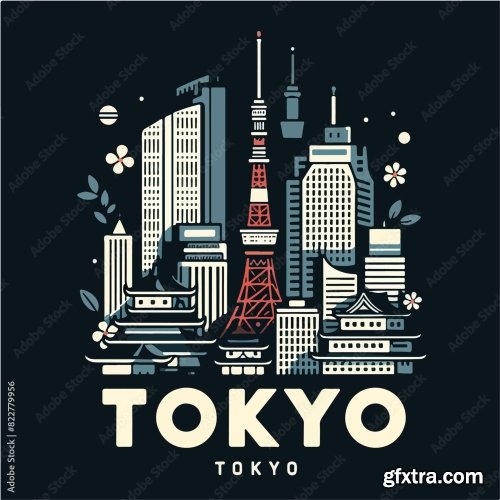 Japanese With A T-Shirt Design Concept - 6 14xAI