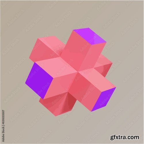 Geometric Figure 10xAI