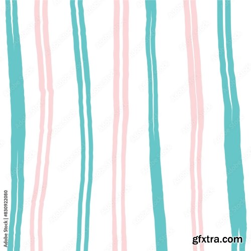 Vector Hand Drawn Cute Checkered Pattern Doodle 9xAI