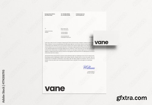 Corporate Stationary Minimal Mockup Template 3 11xPSD