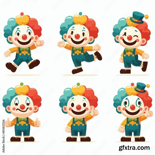 Cheerful Clowns 25xAI