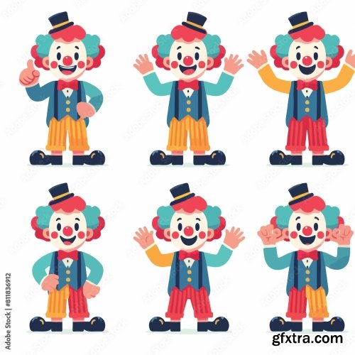 Cheerful Clowns 25xAI