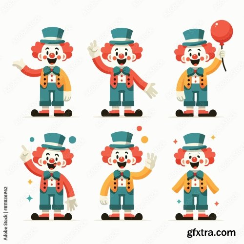 Cheerful Clowns 25xAI