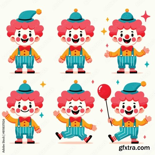 Cheerful Clowns 25xAI