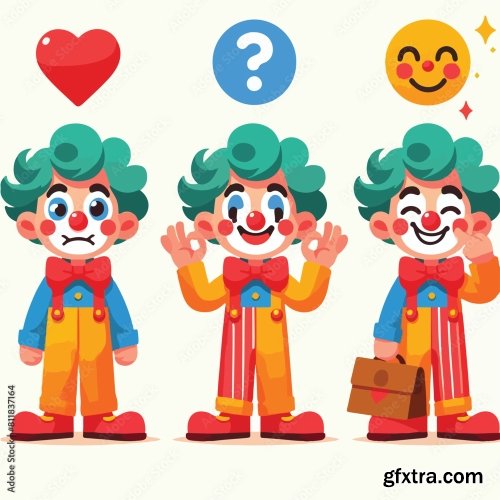 Cheerful Clowns 25xAI