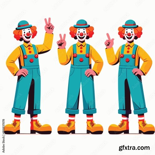 Cheerful Clowns 25xAI