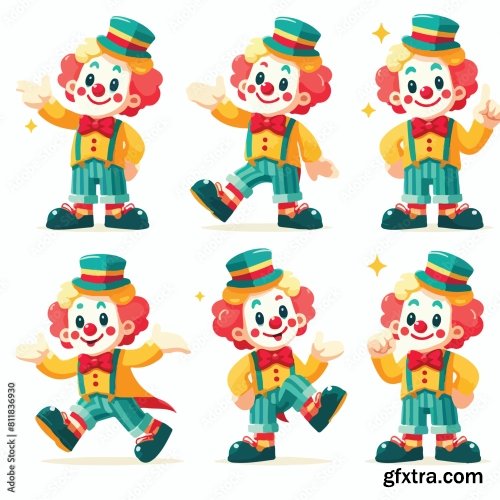 Cheerful Clowns 25xAI