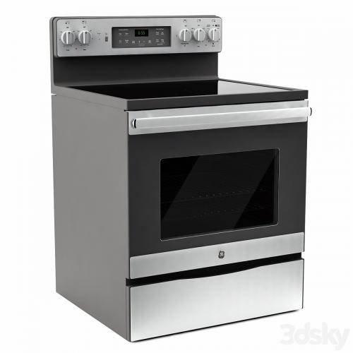 GE Free-Standing Electric Cooker JB655SKSS