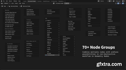 T3D GN Presets v1.4.0 for Blender 4.1