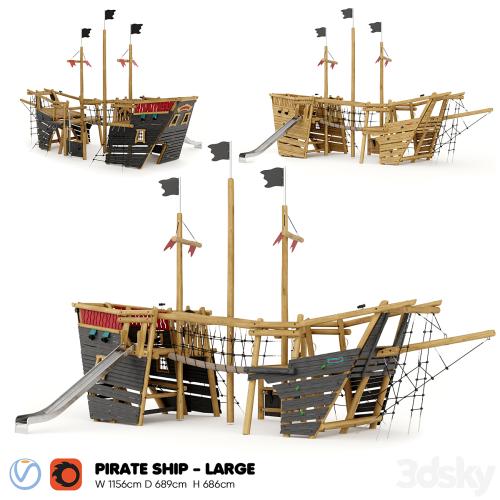 KOMPAN. PIRATE SHIP - LARGE