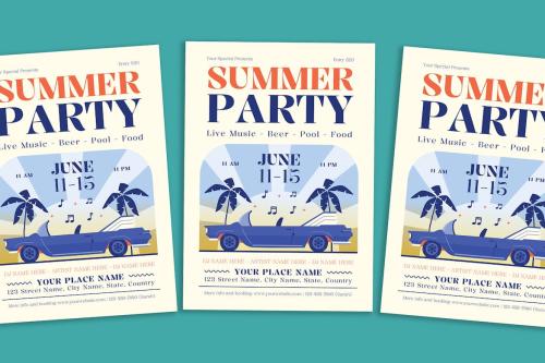 Summer Party Flyer