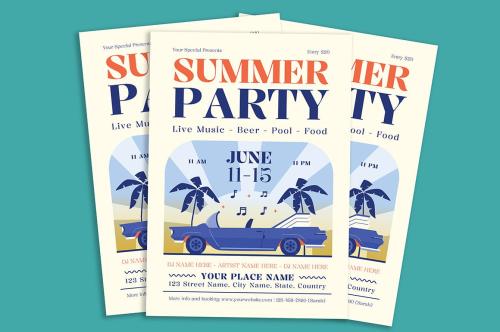 Summer Party Flyer