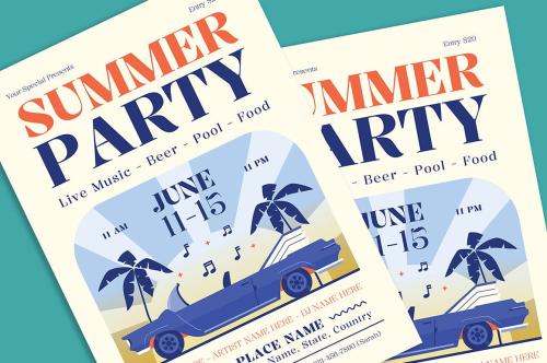 Summer Party Flyer