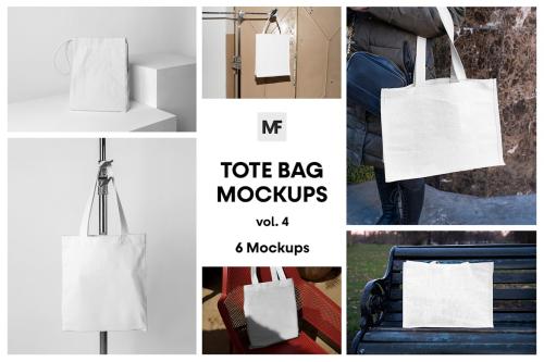 Canvas Bag Mockups vol.4