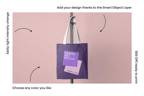 Canvas Bag Mockups vol.4