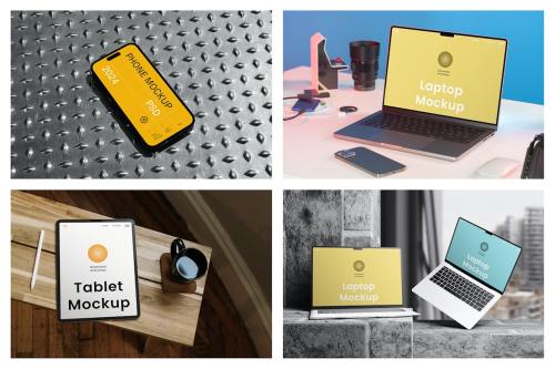 Electronic Device Mockups vol.06