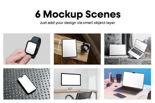 Electronic Device Mockups vol.06