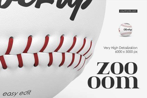 Baseball Ball Mockup Set