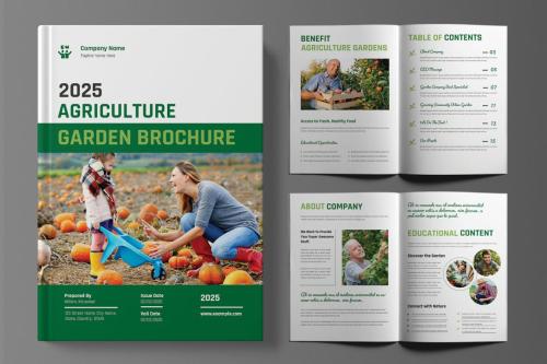 Agriculture Garden Brochure