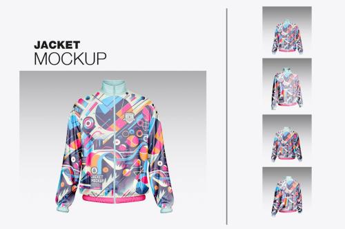 Set Sport Jacket Mockup