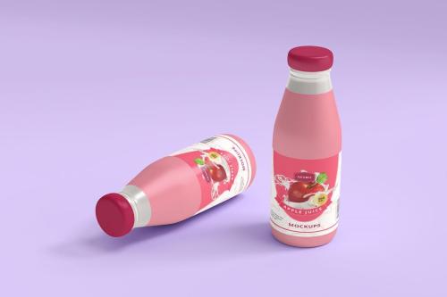 Juice Bottle Mockups