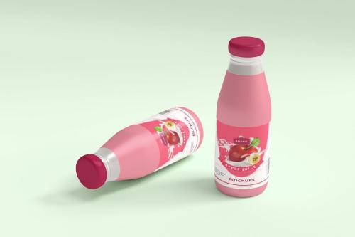 Juice Bottle Mockups