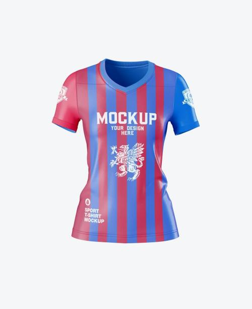 Set Women’s Soccer Jersey mockup