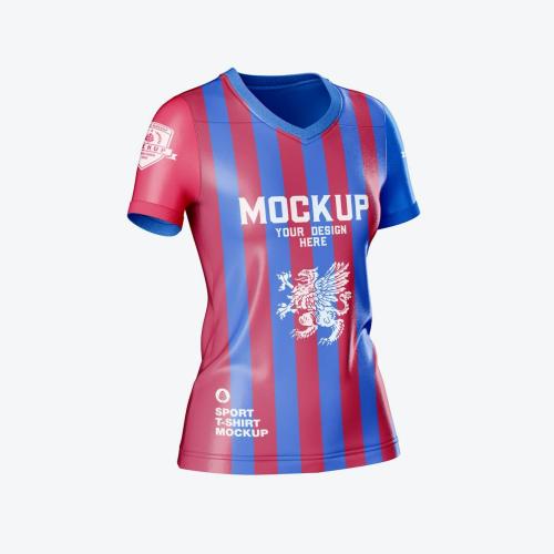 Set Women’s Soccer Jersey mockup