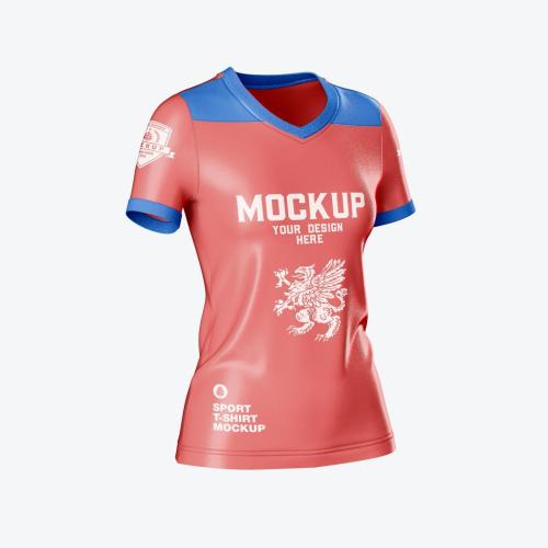 Set Women’s Soccer Jersey mockup