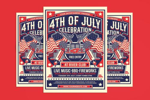 4th of July Celebration Flyer