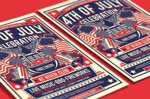 4th of July Celebration Flyer