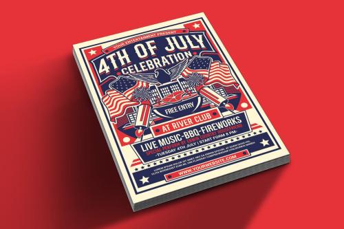 4th of July Celebration Flyer