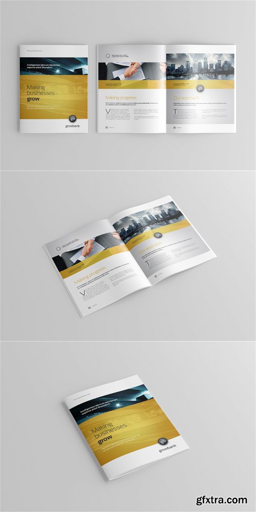 Brochure Catalog PSD Mockup Templates [US Letter]