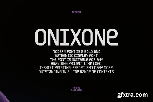 Onixone Font ZGUUZ5A