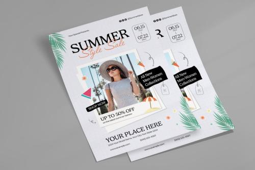 Summer Fashion Sale Flyer