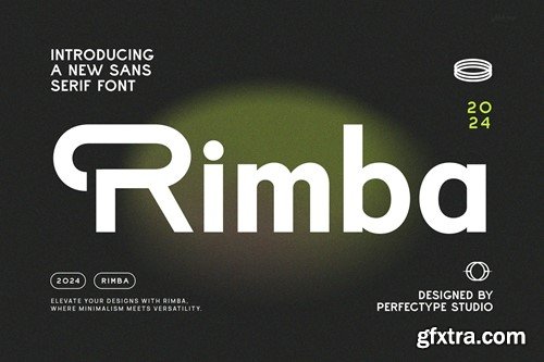 Rimba Modern Futuristic Sans Serif Font JLQ4NLL