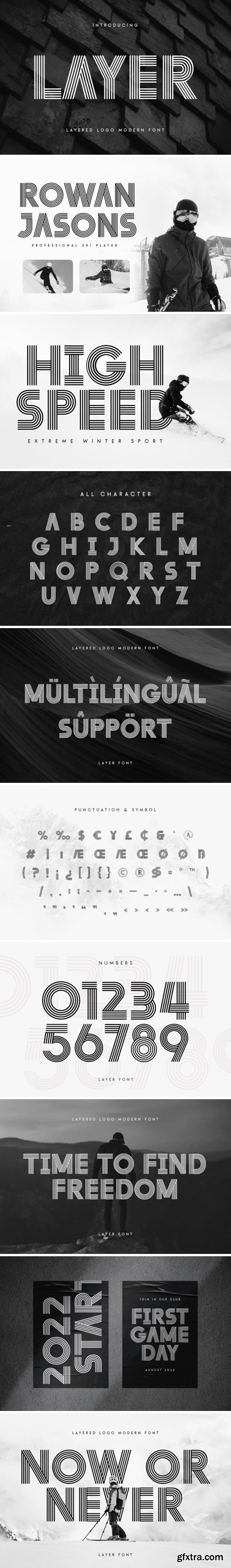 Layer Font