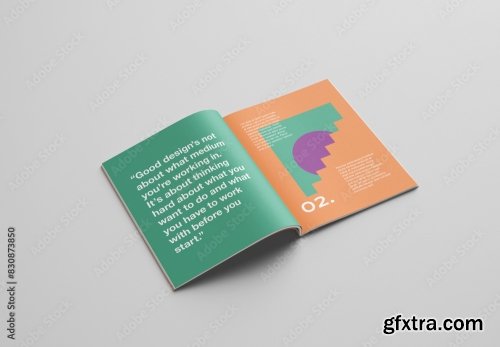 Magazine Mockup 5xPSD