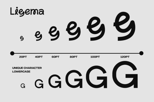 Ligema - Modern Experimental Sans