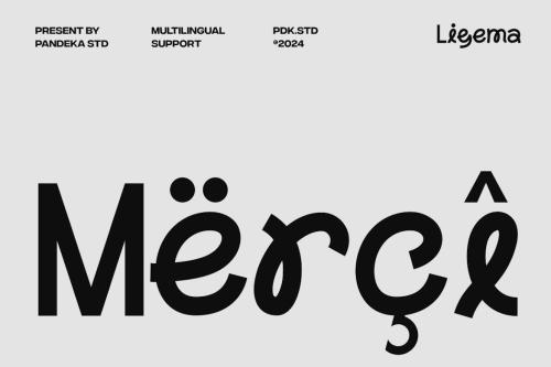 Ligema - Modern Experimental Sans