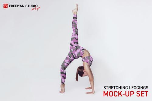 Stretching Leggings Mock-Up Set