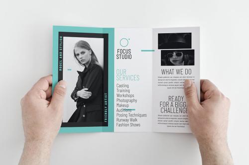 Modeling Agency Trifold Brochure