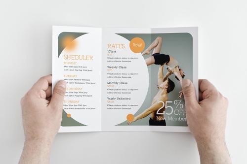 Dance Studio Trifold Brochure