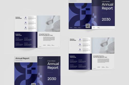 Minimal - Annual Report Template