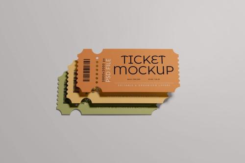 Event Ticket Mockup