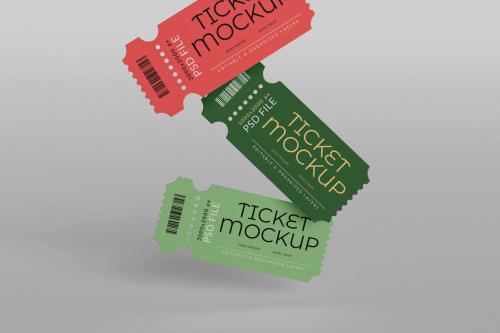 Event Ticket Mockup