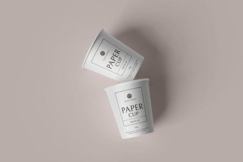 Paper Cup Coffee Mockup