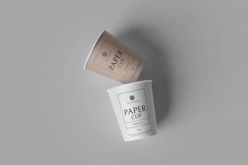 Paper Cup Coffee Mockup