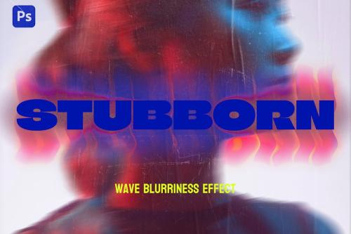 Wavy Blur Text Effect - STBRN