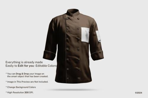 Chef Uniform Mockup